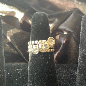 Grace & Heart “No Regrets” stacking rings